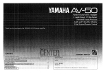 Yamaha AV-50 Manualul proprietarului