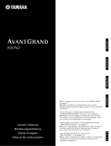 Yamaha AVANTGRAND N3 Manual de utilizare