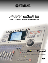 Yamaha AW2816 Manualul proprietarului