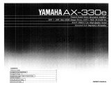 Yamaha AX-330e Manualul proprietarului