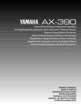 Yamaha AX-390 Manualul proprietarului