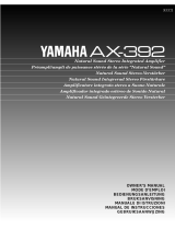 Yamaha AX-392 Manual de utilizare