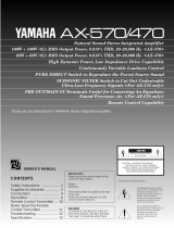 Yamaha AX-570 Manual de utilizare