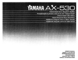 Yamaha AX-530 Manualul proprietarului