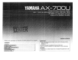 Yamaha AX-700U Manualul proprietarului