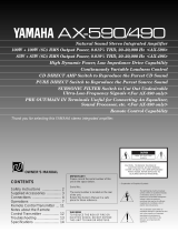 Yamaha AX-590 Manual de utilizare