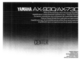 Yamaha AX-930 Manualul proprietarului