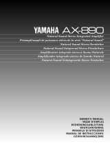 Yamaha AX-890 Manual de utilizare