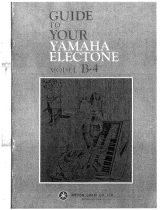 Yamaha B-4 Manualul proprietarului