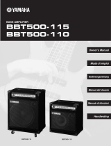 Yamaha BBT500 Manual de utilizare