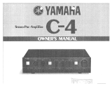 Yamaha C-4 Manualul proprietarului