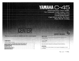 Yamaha C-45 Manualul proprietarului