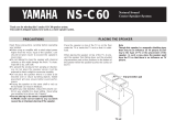 Yamaha NS-C60 Manualul proprietarului