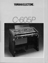 Yamaha C-605P Manualul proprietarului