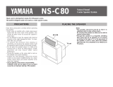 Yamaha C-80 Manualul proprietarului