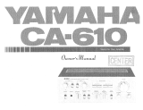 Yamaha CA-610 Manualul proprietarului