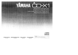 Yamaha CD-X1 Manualul proprietarului