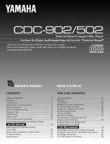 Yamaha CDC-902 Manual de utilizare