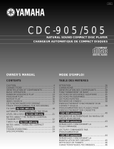 Yamaha CDC-505 Manualul proprietarului