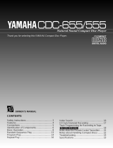 Yamaha CDC-555 Manual de utilizare