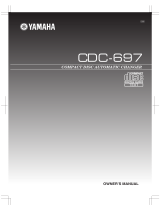 Yamaha CDC-697 Manualul proprietarului