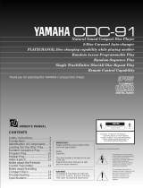 Yamaha CDC-91 Manual de utilizare