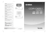 Yamaha CDR-D651 Manual de utilizare