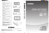 Yamaha CDR-HD1500 Manualul proprietarului