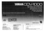 Yamaha CDV-1100RS Manualul proprietarului