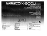 Yamaha CDX-900U Manualul proprietarului