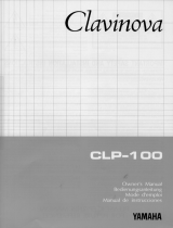 Yamaha CLP-100 Manualul proprietarului