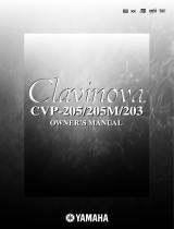 Yamaha Clavinova CVP- Manual de utilizare