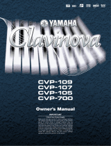 Yamaha CVP - 105 Manual de utilizare
