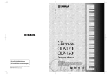 Yamaha CLP-170 Manualul proprietarului