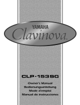 Yamaha CLP-153SG Manualul proprietarului