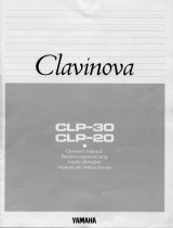 Yamaha Clavinova CLP-20 Manualul proprietarului