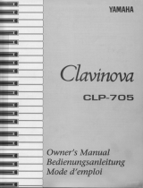 Yamaha CLP-705 Manualul proprietarului