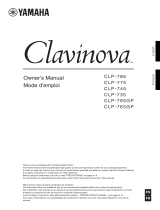 Yamaha Clavinova Digital Piano Manual de utilizare