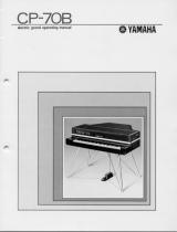 Yamaha CP-70B Manualul proprietarului
