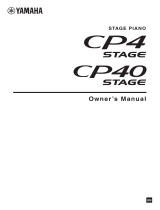 Yamaha CP4 Manualul proprietarului