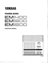 Yamaha EM1800 Manualul proprietarului