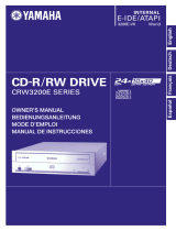 Yamaha CRW3200 Manual de utilizare