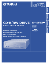 Yamaha CRW3200UX Manualul proprietarului