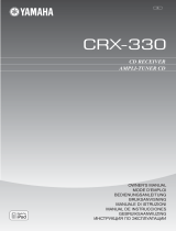 Yamaha CRX-330 Manualul proprietarului