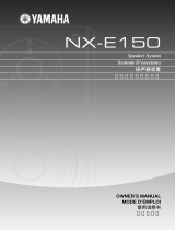 Yamaha CRX-E150 Manualul proprietarului