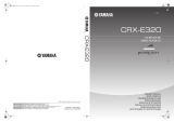 Yamaha CRX-E320 Manualul proprietarului
