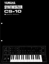 Yamaha CS-10 Manual de utilizare