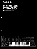 Yamaha CS-30 Manual de utilizare