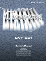Yamaha CVP-201 Manual de utilizare