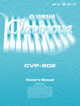 Yamaha CVP-202 Manualul proprietarului